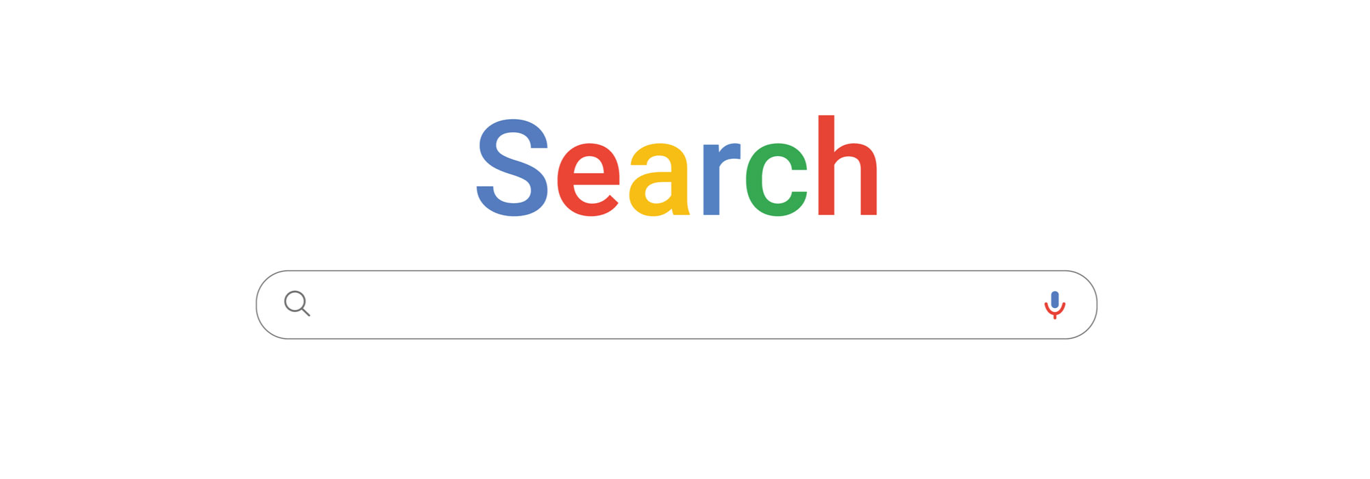 google search banner